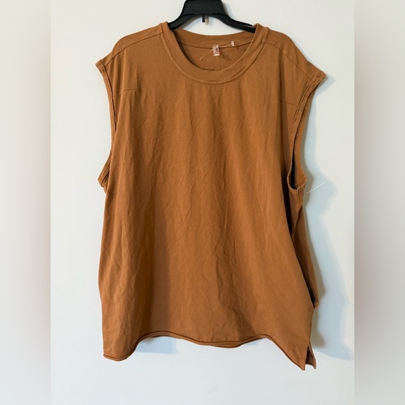 Free People | Hot Shot Micro Set | Camel | Size Large | NWOT - Picture 11 of 13